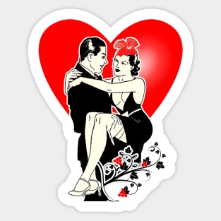 Couple in love Sticker